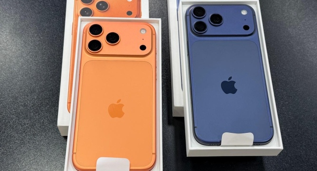 Оригинал Apple iPhone 17 Pro Max, iPhone 17 Pro,  iPhone Air, iPhone 16 Pro